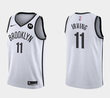 Kyrie Irving Brooklyn Nets white jersey