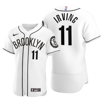 Kyrie Irving Brooklyn Nets white jersey