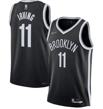 Kyrie Irving Brooklyn Nets black jersey