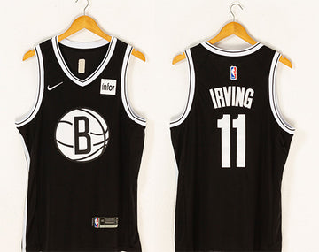 Kyrie Irving Brooklyn Nets black jersey