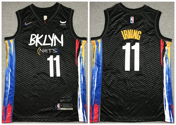 Kyrie Irving Brooklyn Nets black City Edition jersey