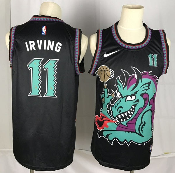 Kyrie Irving Brooklyn Nets black jersey