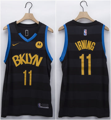 Kyrie Irving Brooklyn Nets black Fashion jersey