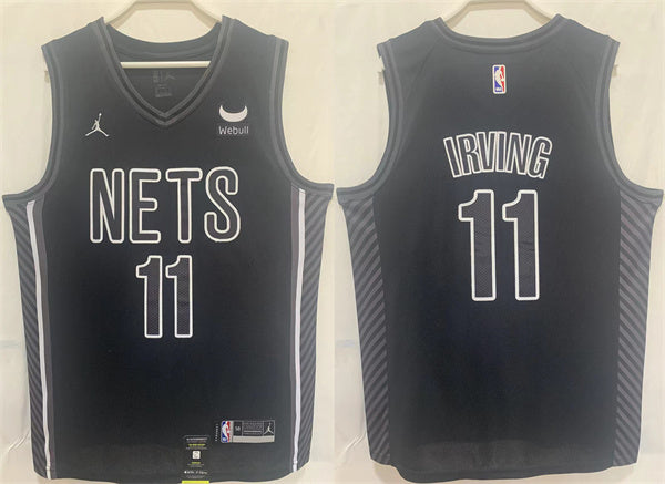 Kyrie Irving Brooklyn Nets black jersey