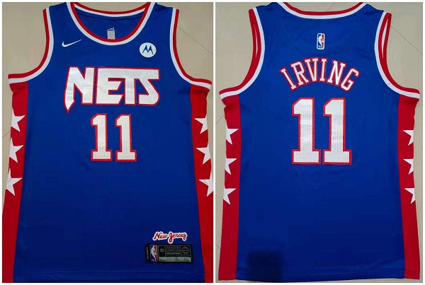 Kyrie Irving Brooklyn Nets blue jersey