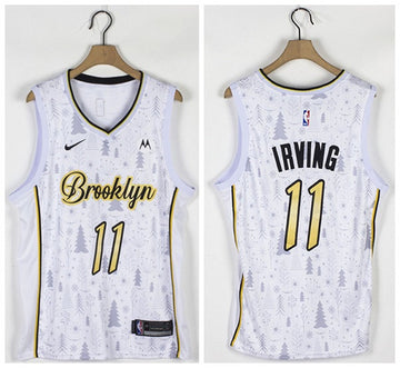 Kyrie Irving Brooklyn Nets white jersey