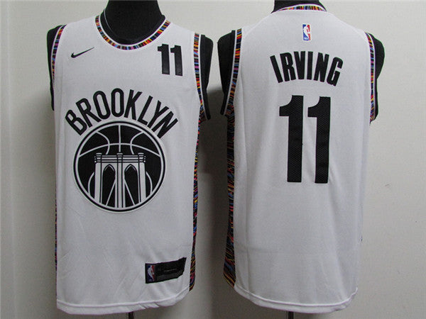 Kyrie Irving Brooklyn Nets white City Edition jersey