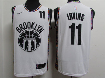 Kyrie Irving Brooklyn Nets white City Edition jersey