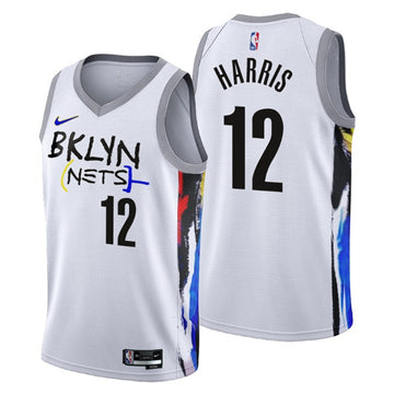 Joe Harris Brooklyn Nets white City Edition jersey