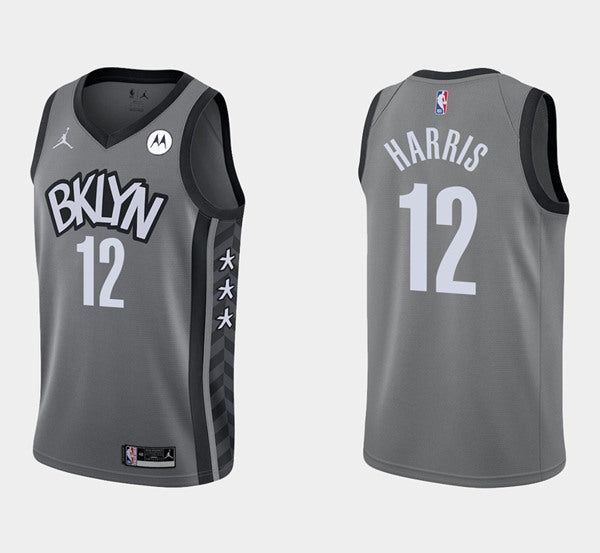 Joe Harris Brooklyn Nets gray jersey