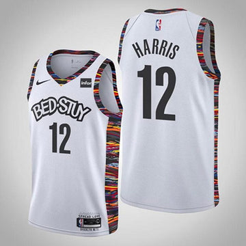 Joe Harris Brooklyn Nets white City Edition jersey