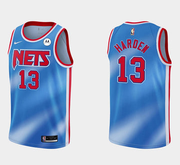 James Harden Brooklyn Nets blue jersey