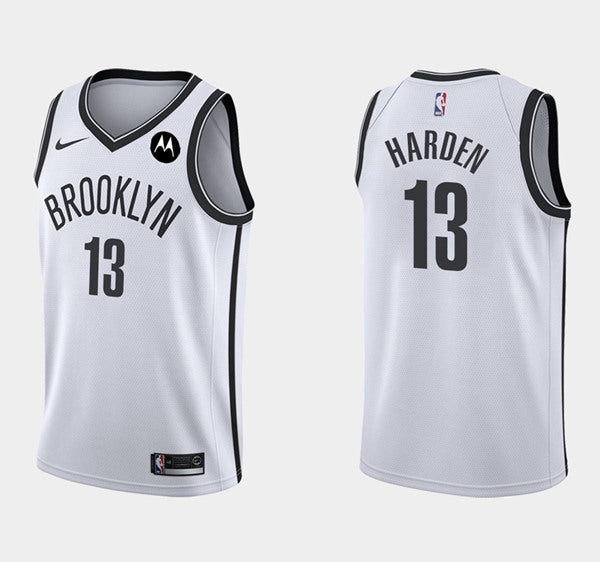 James Harden Association Brooklyn Nets white jersey