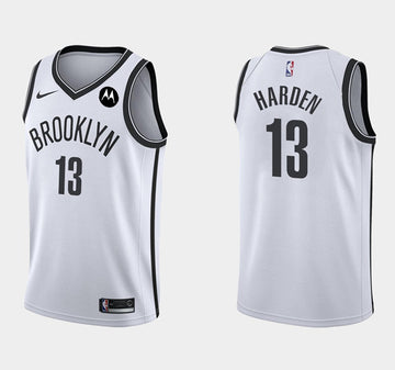 James Harden Association Brooklyn Nets white jersey