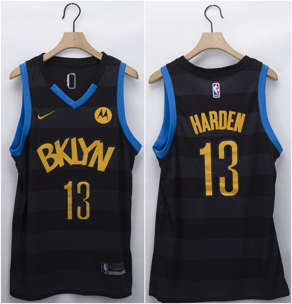 James Harden Brooklyn Nets black Fashion jersey