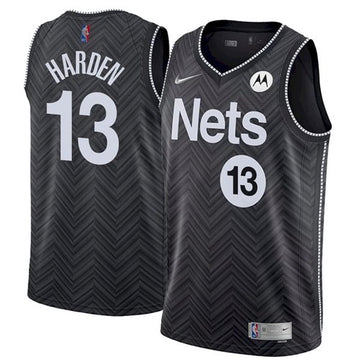 James Harden Brooklyn Nets black jersey