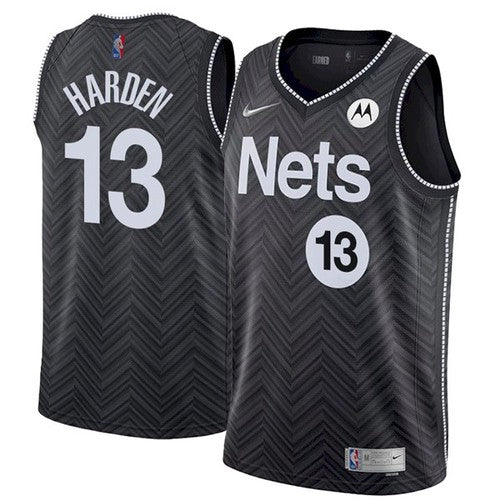 James Harden Brooklyn Nets black jersey