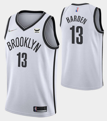 James Harden Brooklyn Nets white jersey