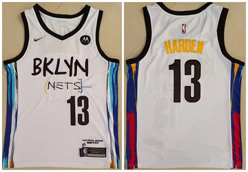 James Harden Brooklyn Nets white jersey