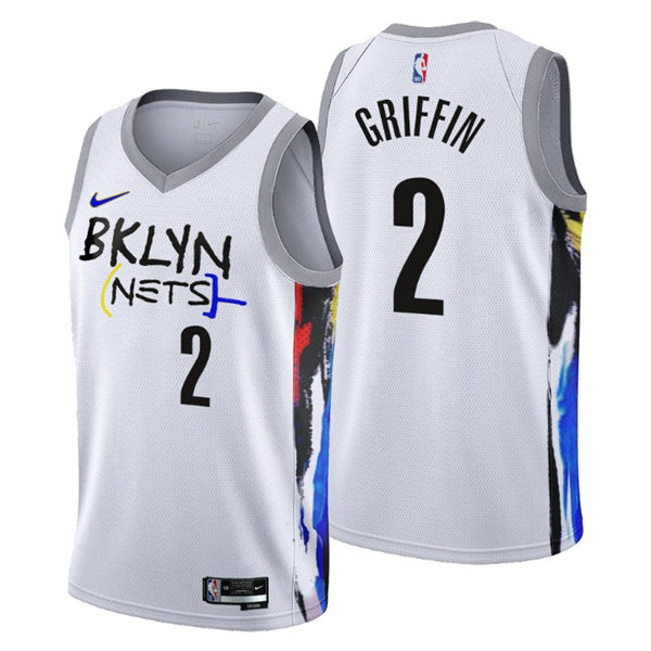Blake Griffin Brooklyn Nets white City Edition jersey