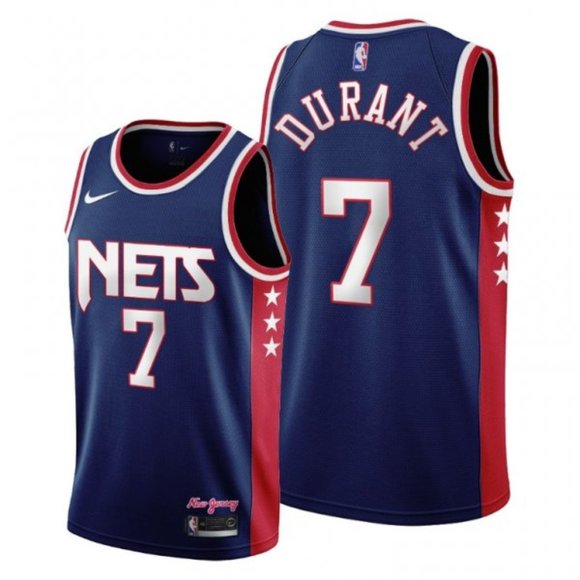 Brooklyn Nets navy City Edition jersey
