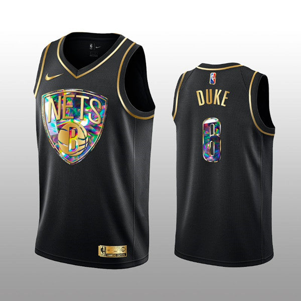 David Duke Brooklyn Nets black jersey