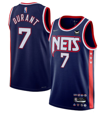 Kevin Durant Brooklyn Nets navy City Edition jersey