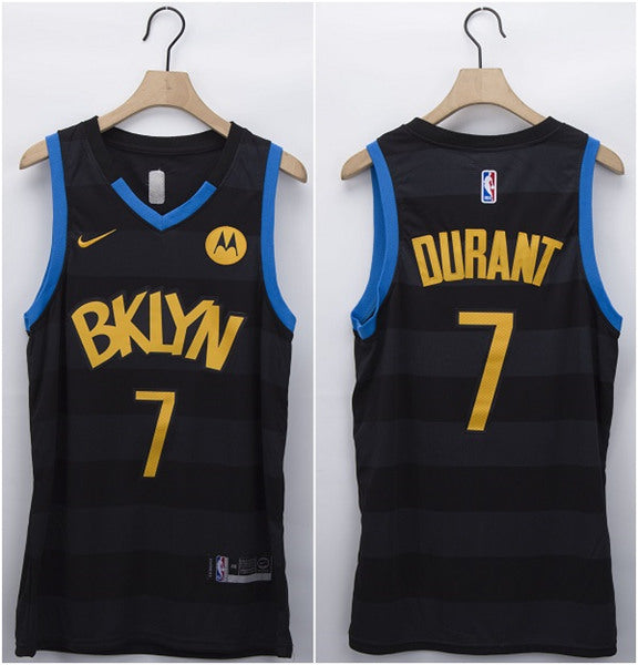 Kevin Durant Brooklyn Nets black Fashion jersey