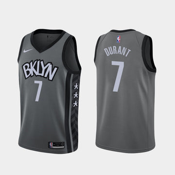 Kevin Durant Brooklyn Nets grey jersey