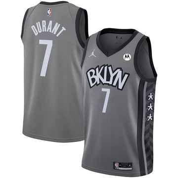 Kevin Durant Brooklyn Nets grey jersey