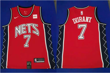 Kevin Durant Brooklyn Nets red jersey