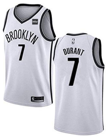 Kevin Durant Brooklyn Nets white jersey