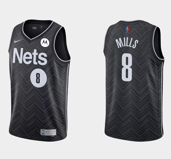 Patty Mills Brooklyn Nets black jersey