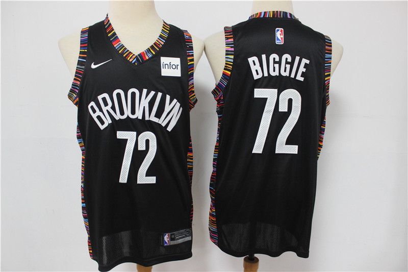 Brooklyn Nets black City Edition jersey