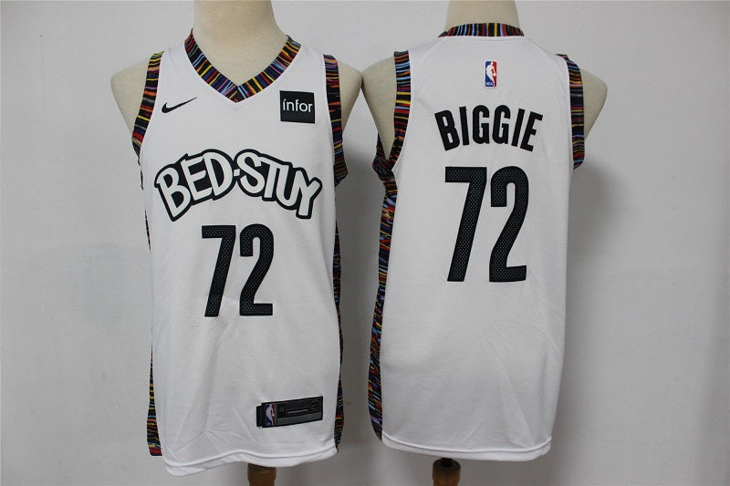 Brooklyn Nets white City Edition jersey