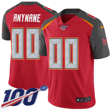 Buccaneers 100th Season Active Players Red Jersey