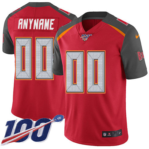 Buccaneers 100th Season Active Players Red Jersey