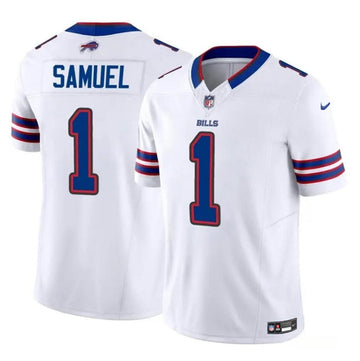 Curtis Samuel Buffalo Bills white FUSE jersey