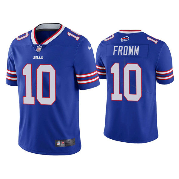 Buffalo Bills #10 Jake Fromm Blue Jersey