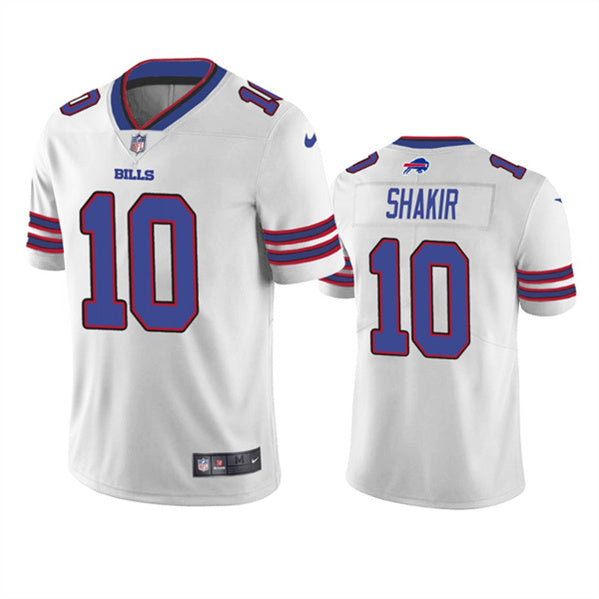 Buffalo Bills #10 Khalil Shakir White Jersey