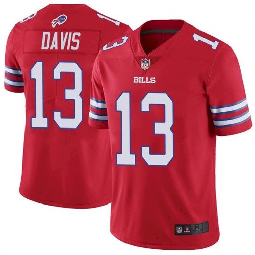 Buffalo Bills #13 Gabriel Davis Red Jersey