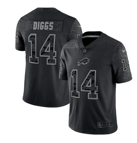 Stefon Diggs Buffalo Bills black jersey