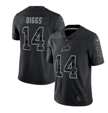 Stefon Diggs Buffalo Bills black jersey