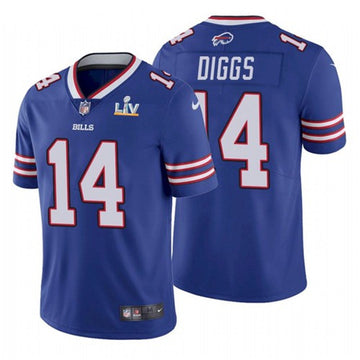 Buffalo Bills #14 Stefon Diggs Blue 2021 Super Bowl LV Jersey