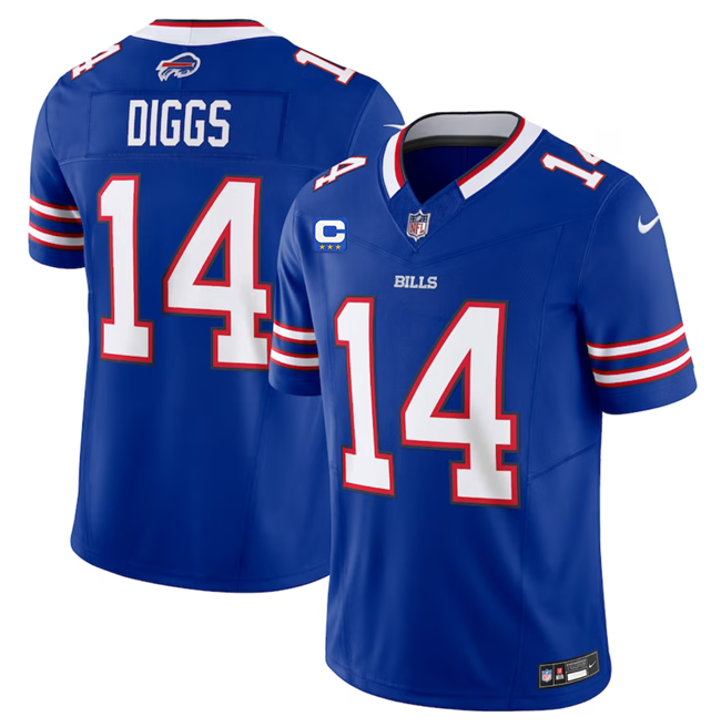 Stefon Diggs Buffalo Bills blue FUSE jersey