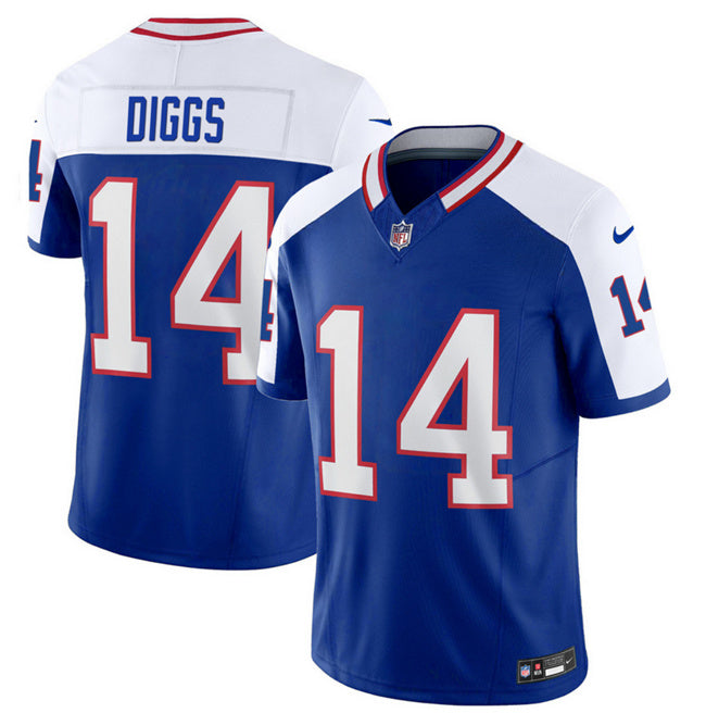 Stefon Diggs Buffalo Bills blue-white FUSE jersey