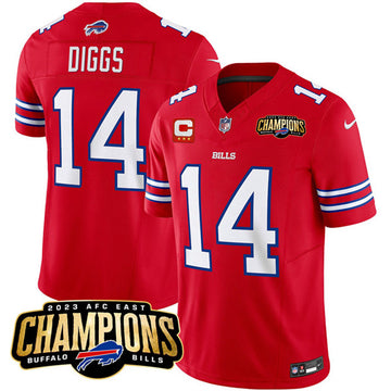 Stefon Diggs Buffalo Bills red FUSE jersey