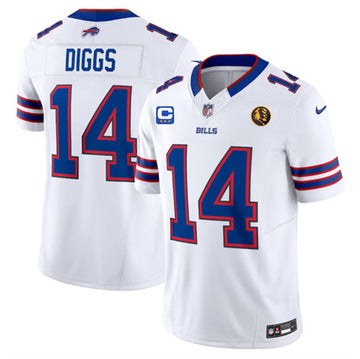Stefon Diggs Buffalo Bills white FUSE jersey