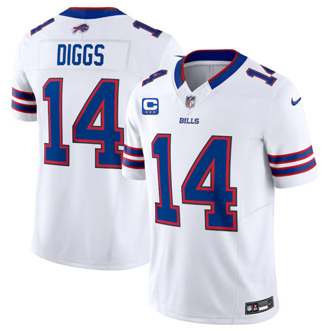 Stefon Diggs Buffalo Bills white FUSE jersey