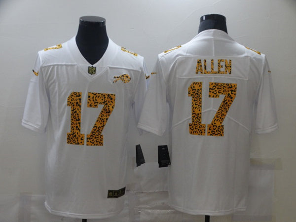 Josh Allen Buffalo Bills white Fashion jersey